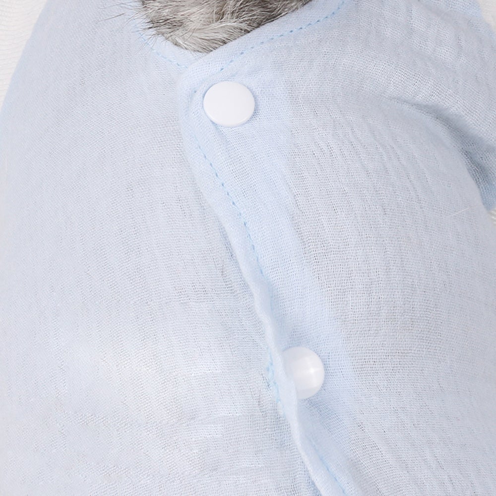 Pet Cat Surgery Recovery Suit E-Collar Alternative For Abdominal Wounds Or Skin Disorders