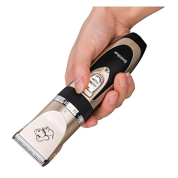 Pet Electric Hair Clipper Rechargeable Cordless Dogs Cats Grooming Clippers Kit