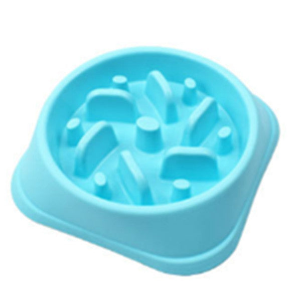 Pet Bowl High Quality Plastic Slow Food Helps Dog Digestion Supplies