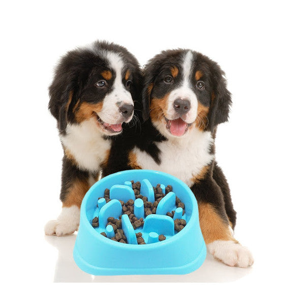 Pet Bowl High Quality Plastic Slow Food Helps Dog Digestion Supplies