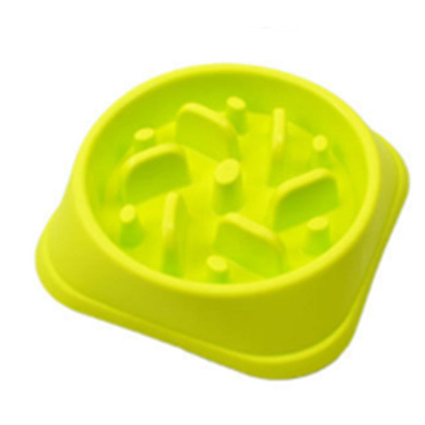 Pet Bowl High Quality Plastic Slow Food Helps Dog Digestion Supplies