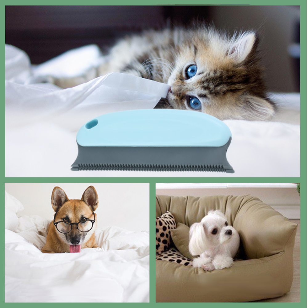 3Pcs Pet Hair Removal Brush Sofa Bed Seat Gap Cleaning Dust Remover Lint