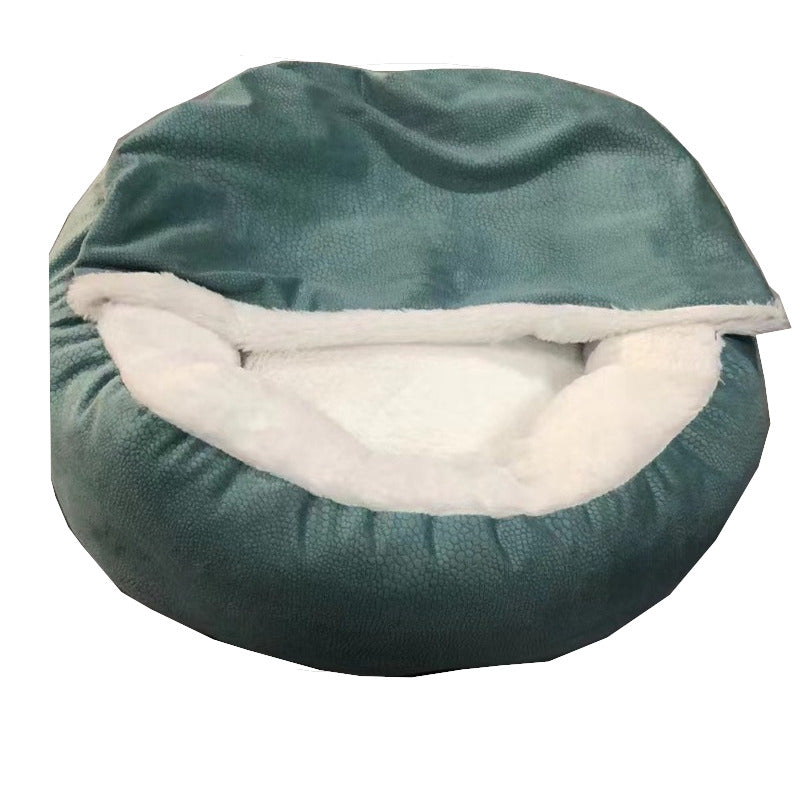 Warm Comfortable Washable Cave Cosy Pet Bed