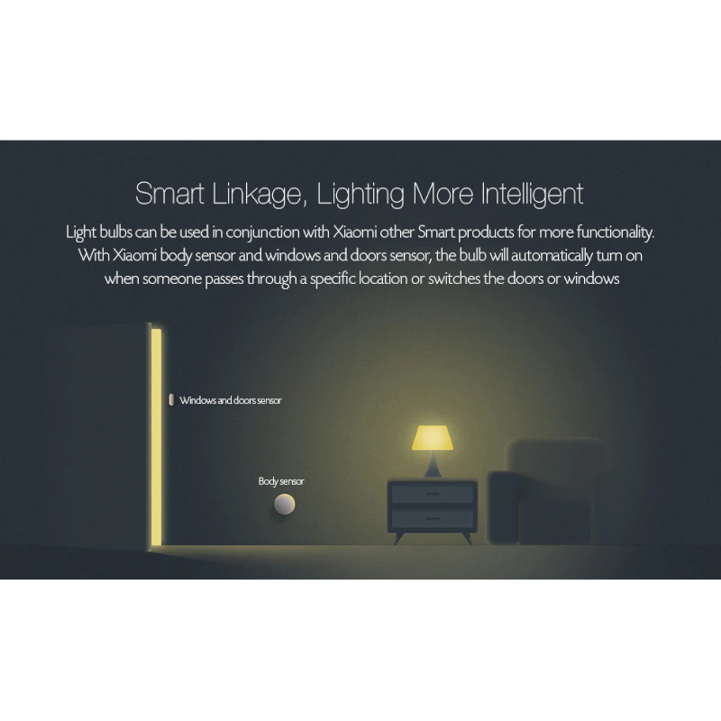 Xiaomi Zhirui Smart Led Bulb E14 Candle Lamp 220 240V Ecosystem Product White Crystal