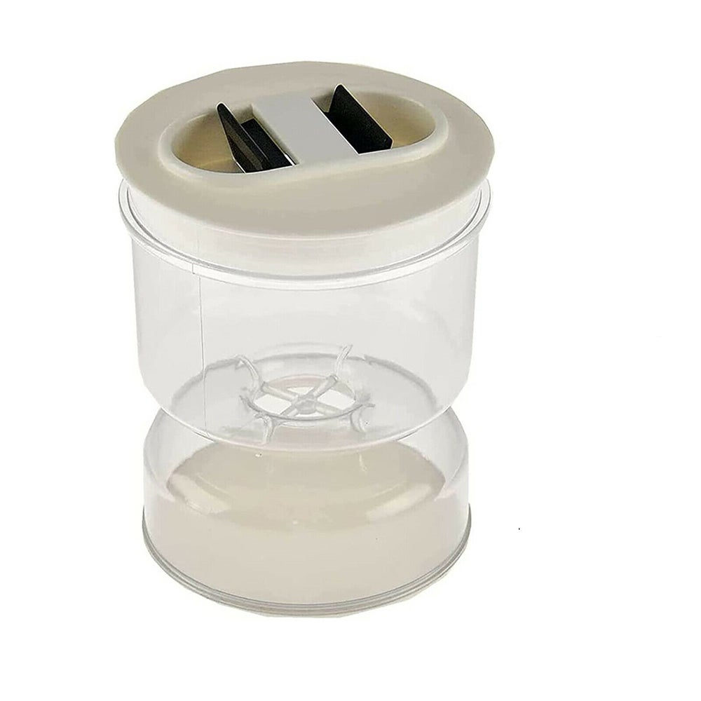 Pickle Olive Hourglass Jar Can Dry And Wet Separate Container Olives Food