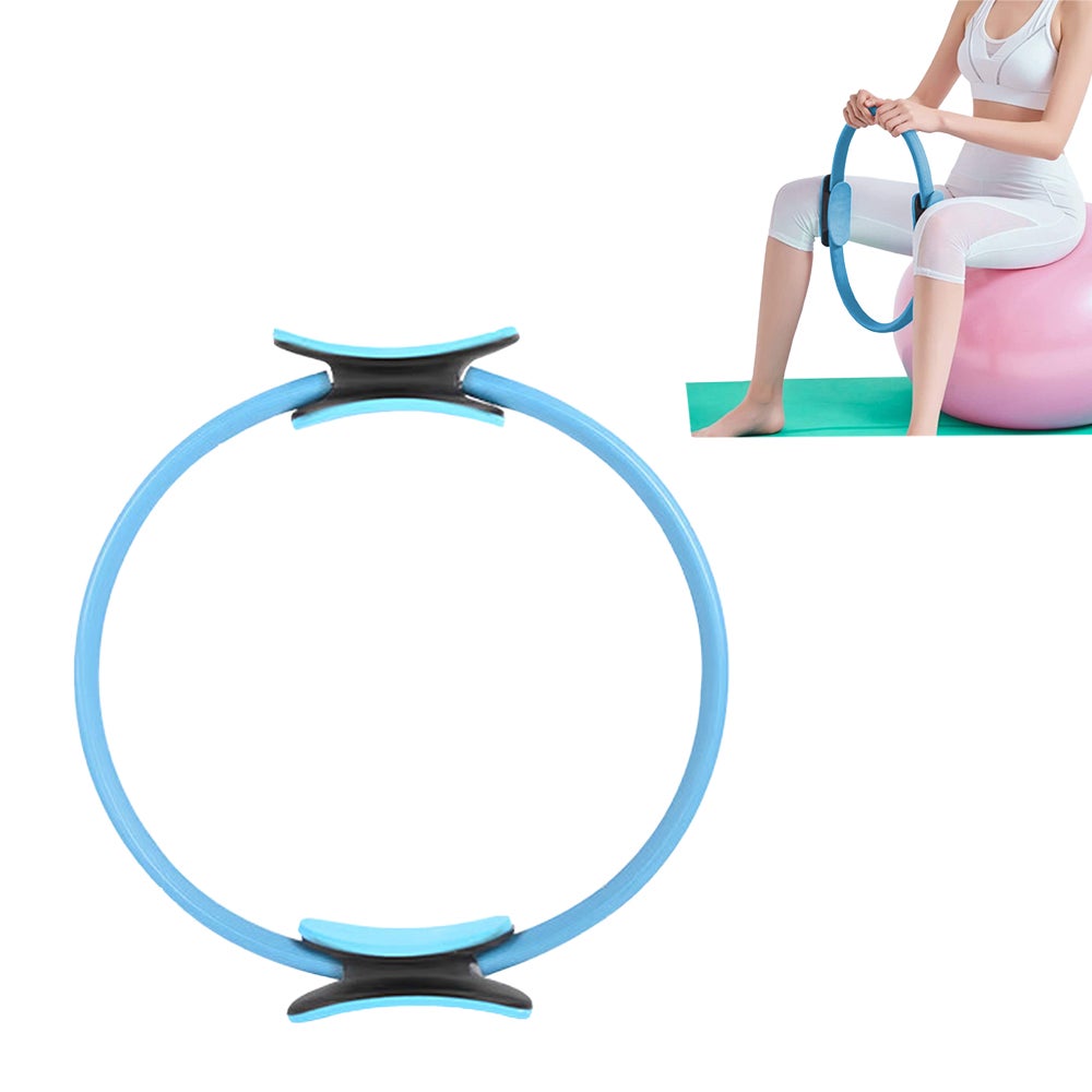 Pilates Ring Resistance Training Tool Yoga Exercise Magic Circle Grip Home Gym