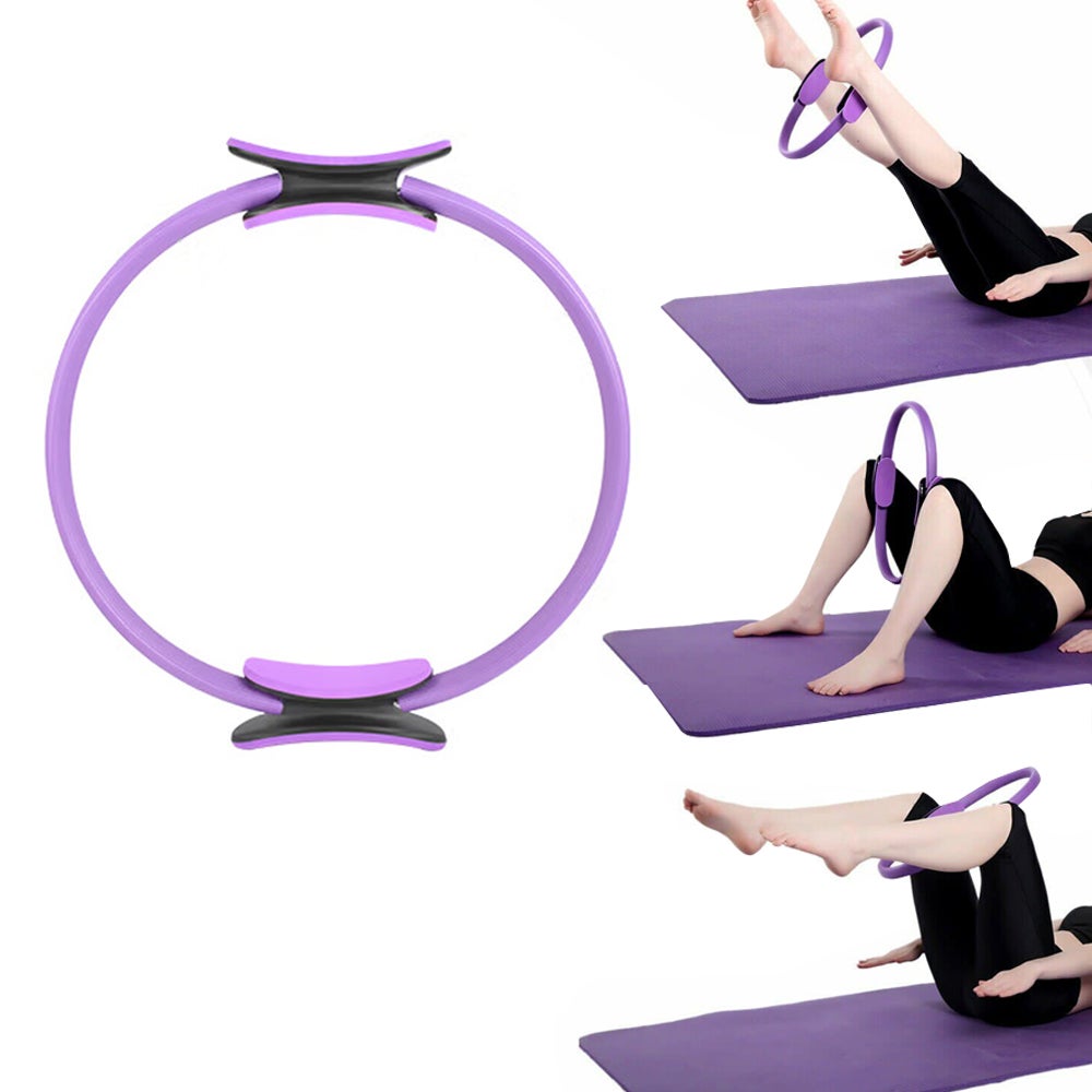 Pilates Ring Resistance Training Tool Yoga Exercise Magic Circle Grip Home Gym