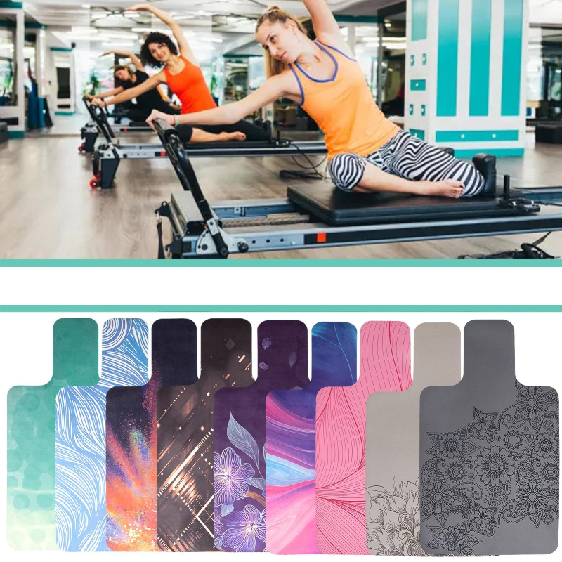 Pilates Suede Rubber Reformer Non-Slip Yoga Mat