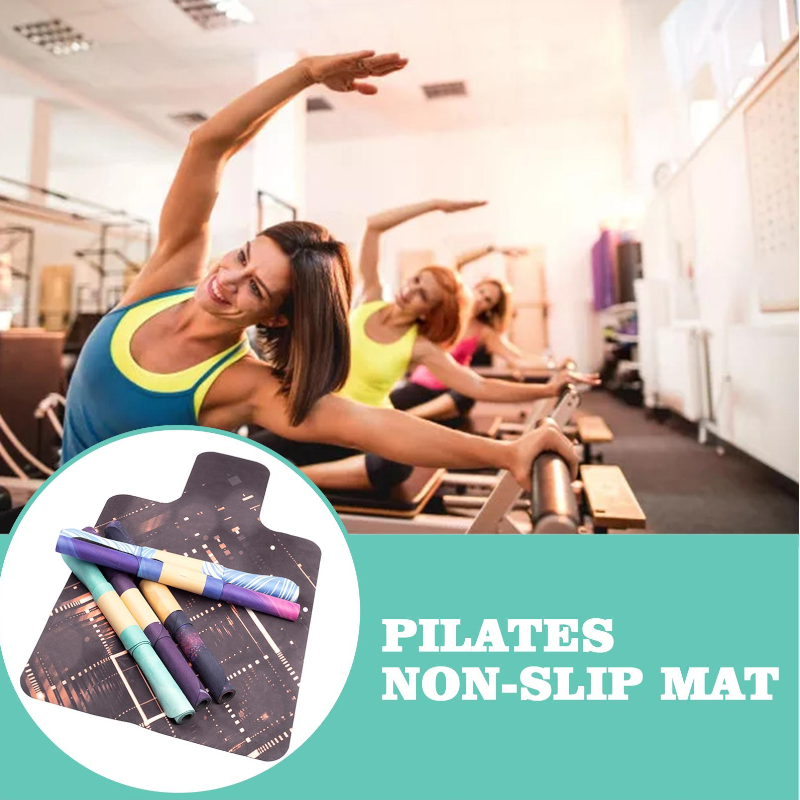 Pilates Suede Rubber Reformer Non-Slip Yoga Mat