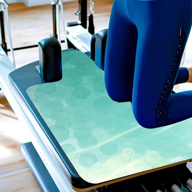 Pilates Suede Rubber Reformer Non-Slip Yoga Mat