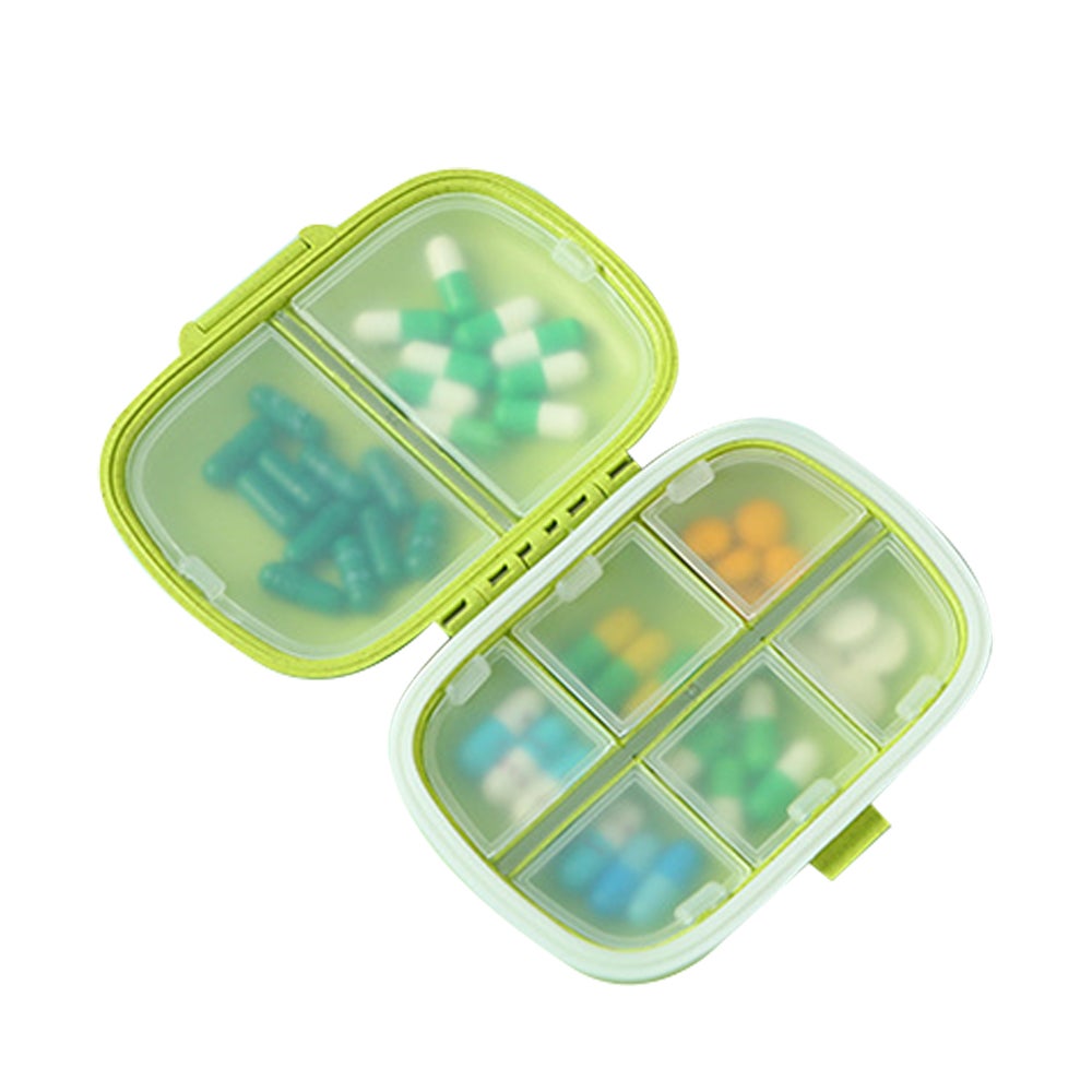 Pill Box Medicine Organizer Dispenser Case Travel Tablet Container Holder