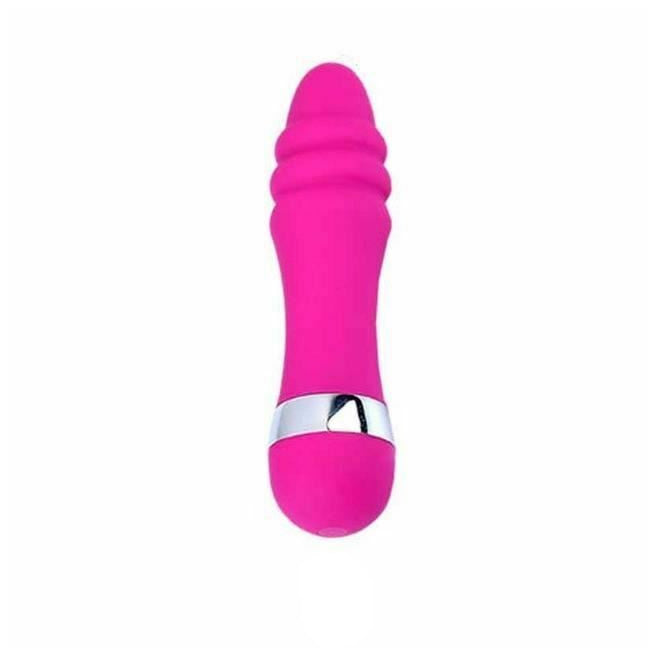 Pink Mini Vibrator Silicone G-Spot Anal Stimulation