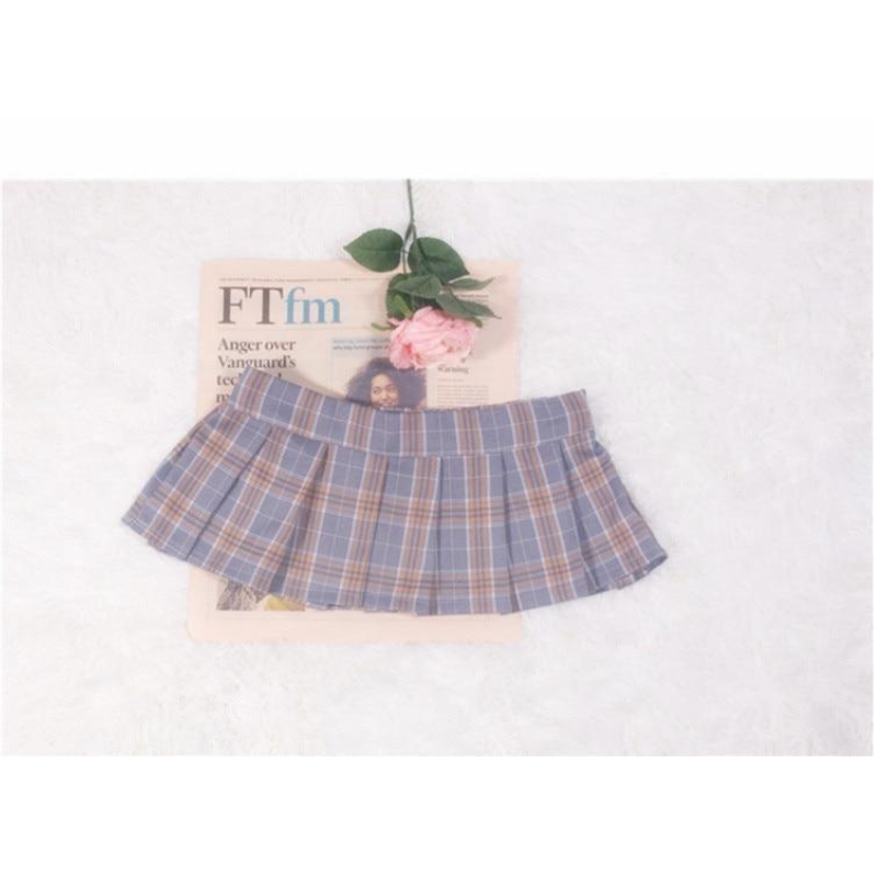 Plaid Micro Skirt