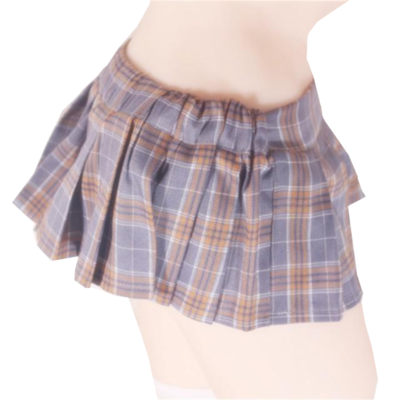 Plaid Micro Skirt