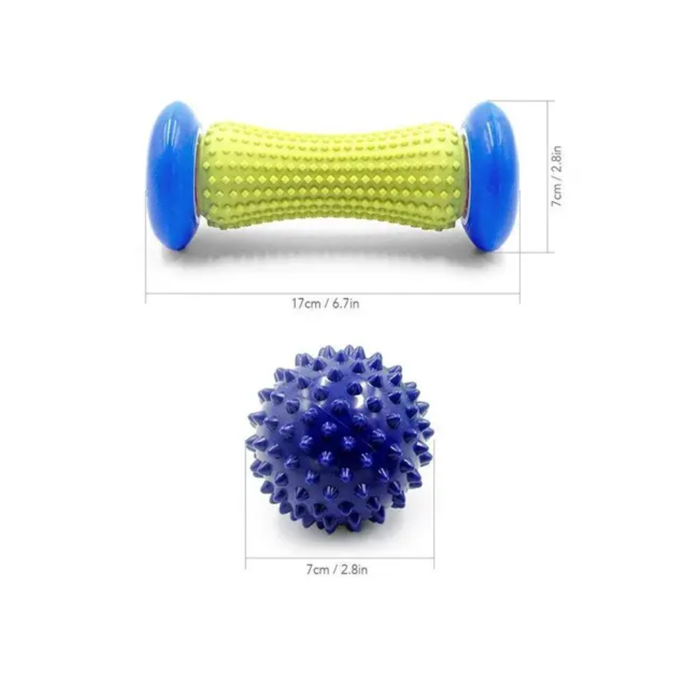 Plantar Fasciitis Foot Massage Roller With Spiky Ball