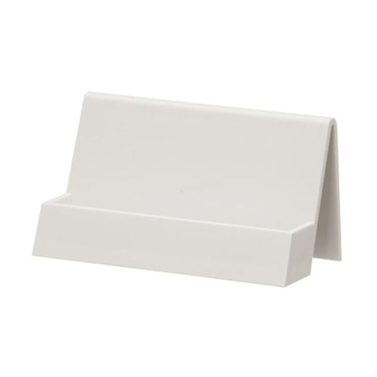 Office Business Name Card Holder Storage Display Stand Rack Desktop Table White