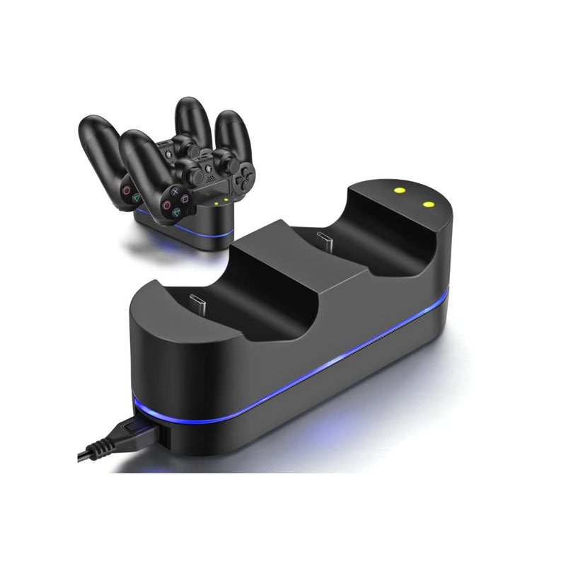 Playstation 4 Charger Kit Ps4 Dual Usb Charging Dock Station Stand For Controller