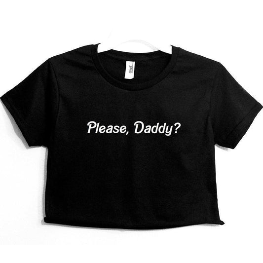 Daddy Crop Top Ddlg Shirt