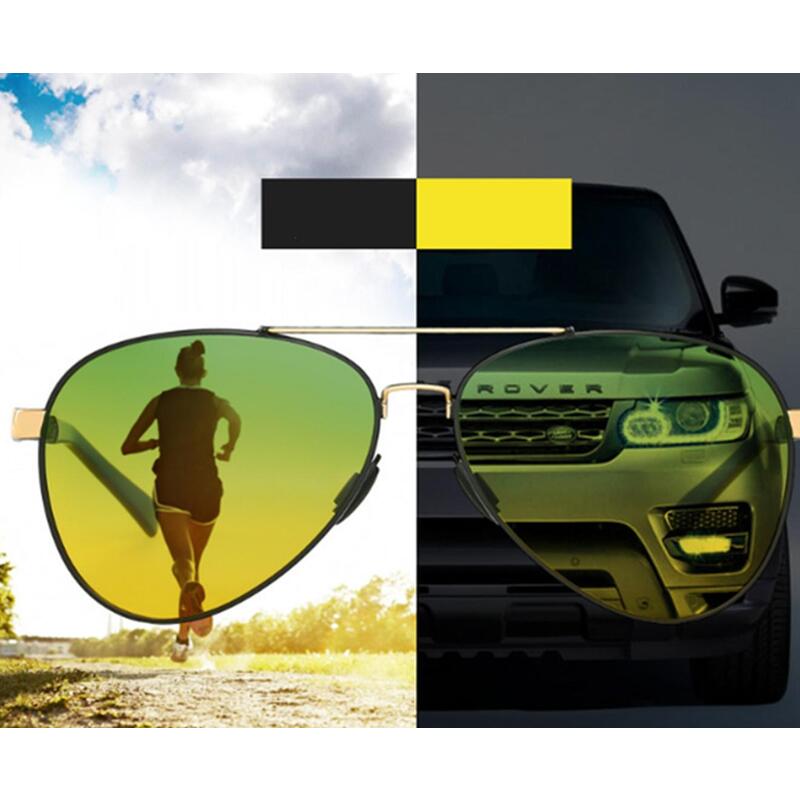 Polarized Sunglasses Night Vision Glasses Day Dual Use Suitable For Outdoor Driving