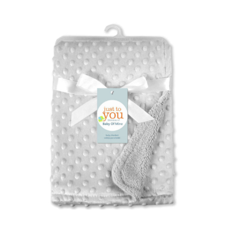 Polka Dot Soft Swaddle Little One Blanket Nursery