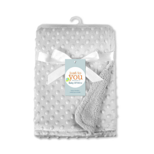 Polka Dot Soft Swaddle Little One Blanket Nursery