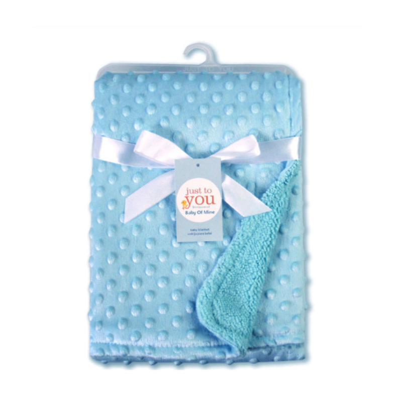 Polka Dot Soft Swaddle Little One Blanket Nursery