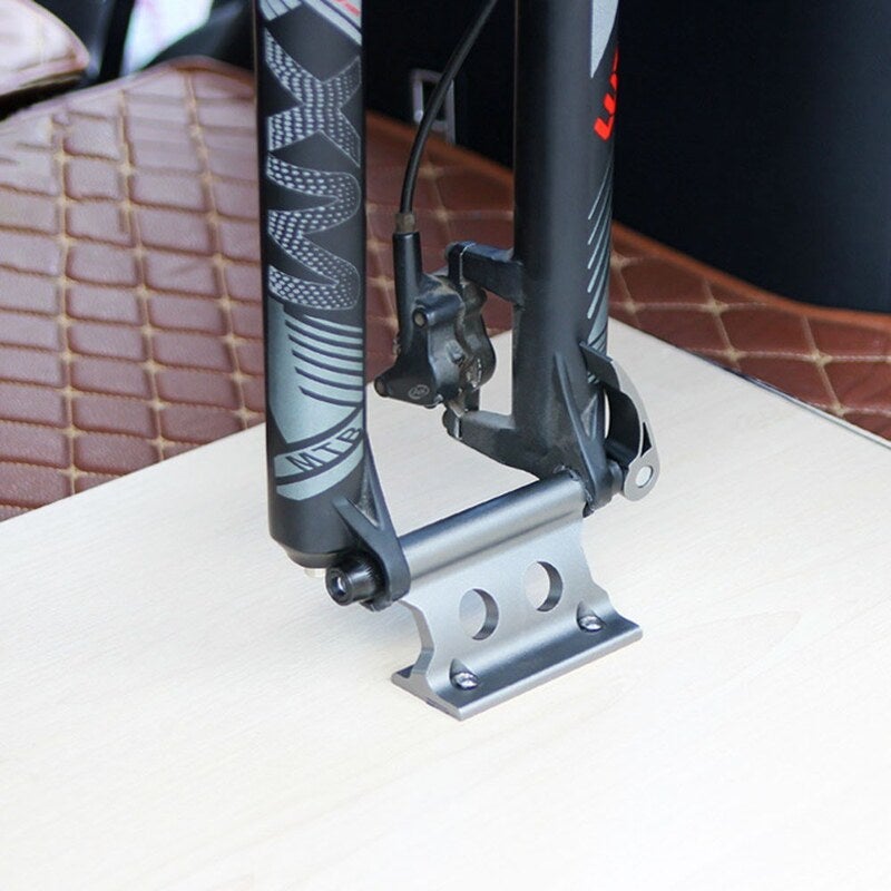 Bike Front Fork Clamp Silver