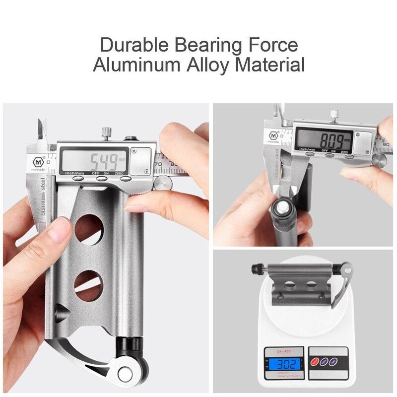 Bike Front Fork Clamp Silver