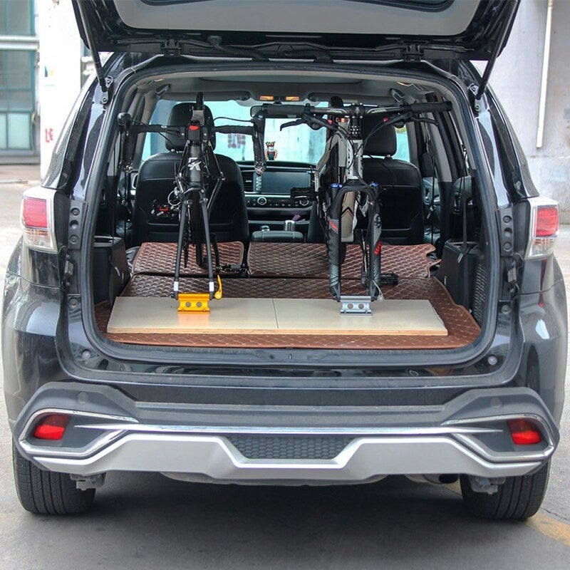 Bike Front Fork Clamp Silver