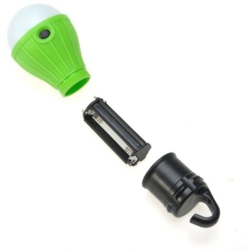 Camping Tent Lamp Light With Hanging Hook Green