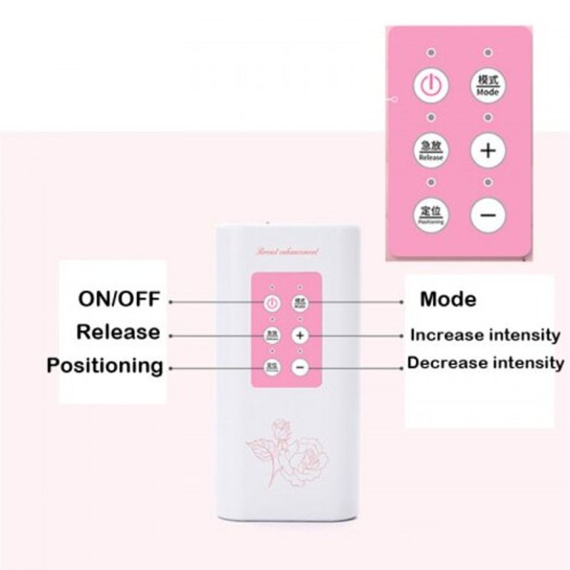 Electric Breast Enlargement Device Vacuum Pump Cup Massager Enhancing