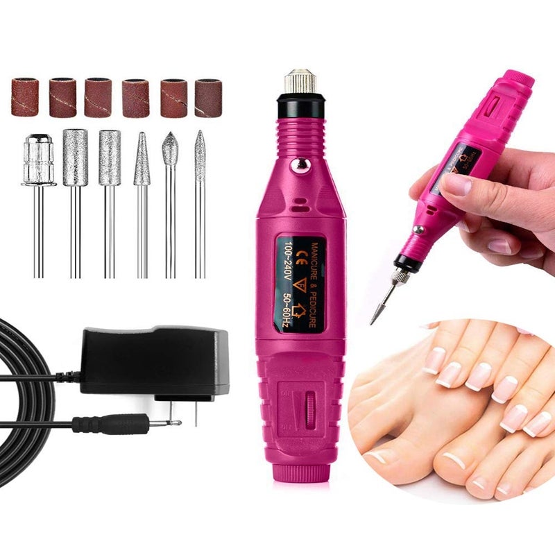 Electric Nail Drill Professional Pen Shape Finger Toe Care Polishing Machine For Exfoliatingpolishingnail Removing Acryl