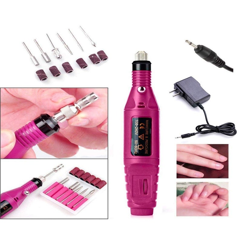 Electric Nail Drill Professional Pen Shape Finger Toe Care Polishing Machine For Exfoliatingpolishingnail Removing Acryl