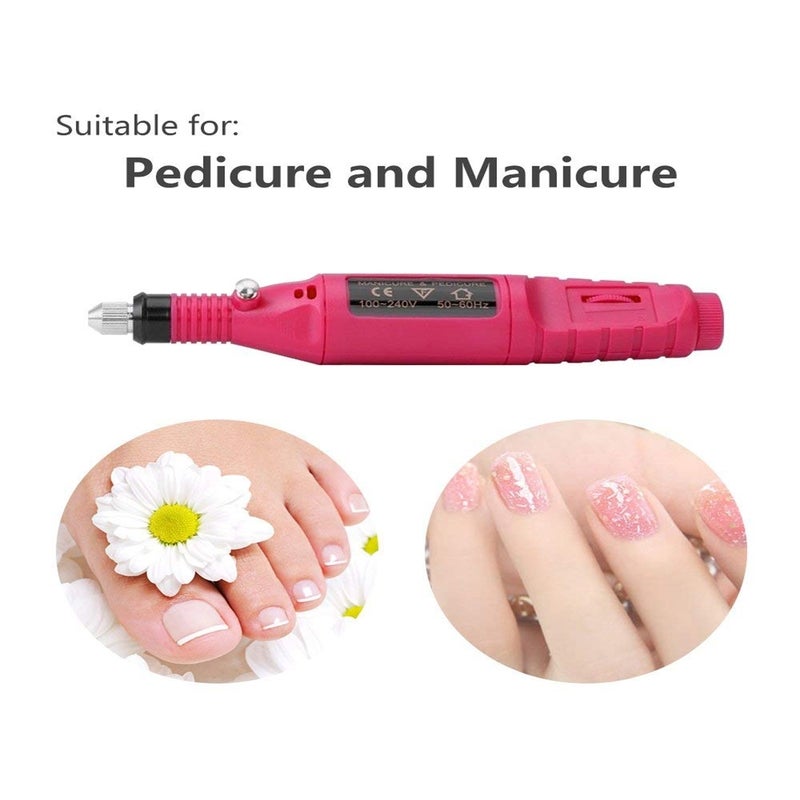 Electric Nail Drill Professional Pen Shape Finger Toe Care Polishing Machine For Exfoliatingpolishingnail Removing Acryl