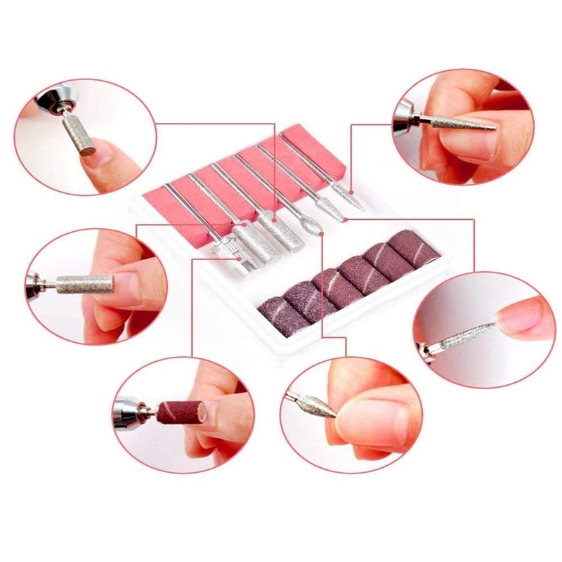 Electric Nail Drill Professional Pen Shape Finger Toe Care Polishing Machine For Exfoliatingpolishingnail Removing Acryl