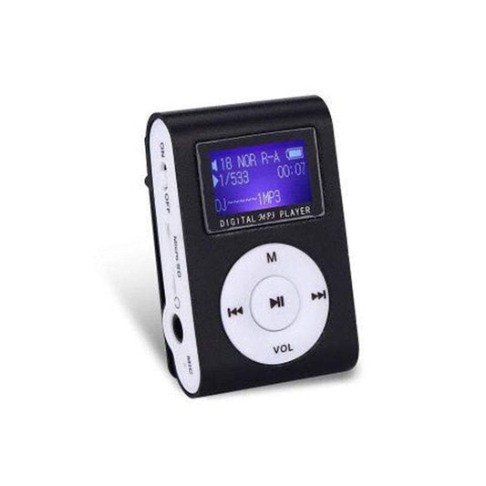 Mp3 Players Lossless Sound Quality Music With Screen Clip Card Metal Iron For Students Gift / Sports Walkman