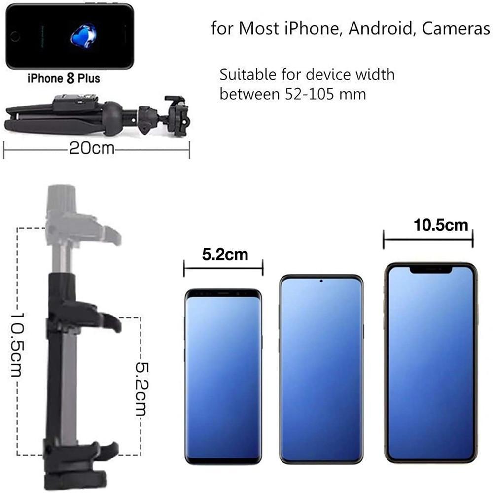 Selfie Stick Phone Tripod With Wireless Remote Shutter Mobile Accessories