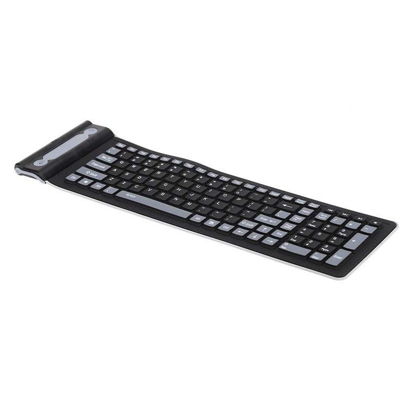 Tablet Keyboards Silicone 2.4 G Wireless Washable For Pc Laptop Computer Best Business Travel Mini With Ergonomics Desig