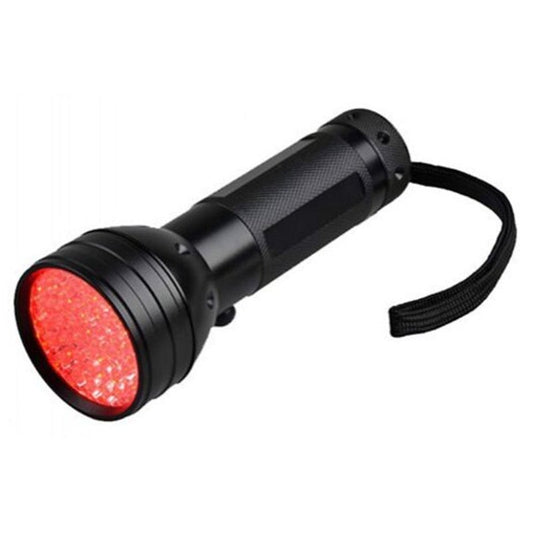 Special Red Light Flashlight Signal Lamp Black