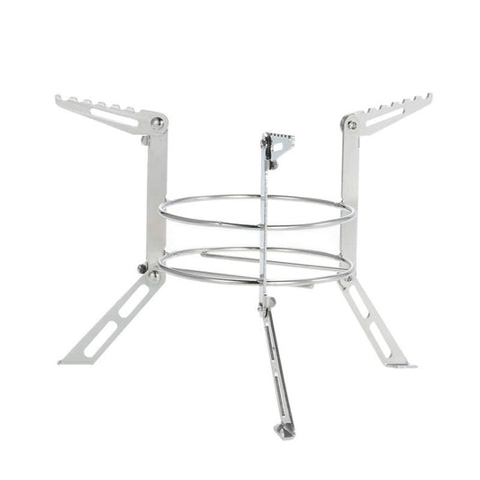 Stainless Steel Outdoor Camping Alcohol Stove Stand Cooking Rack