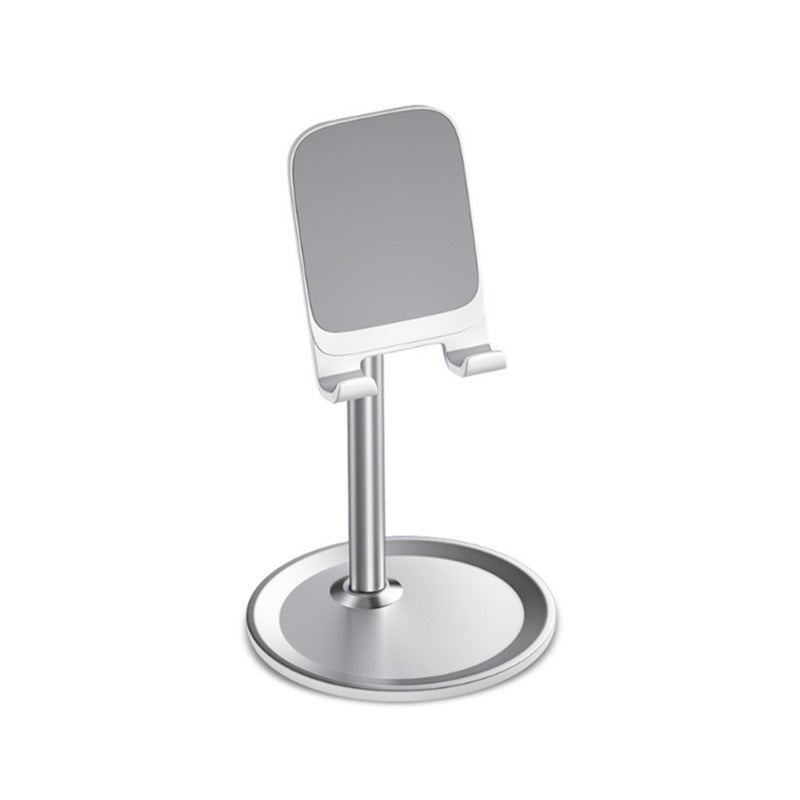Universal Metal Desktop Stand Flat Ipad Mobile Phone With Mini Storage Rack