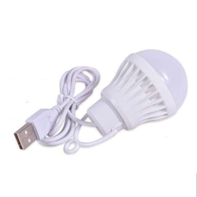 Usb Led Energy Saving Lamp Emergency Light Ball Bulbs For Outdoor 3W