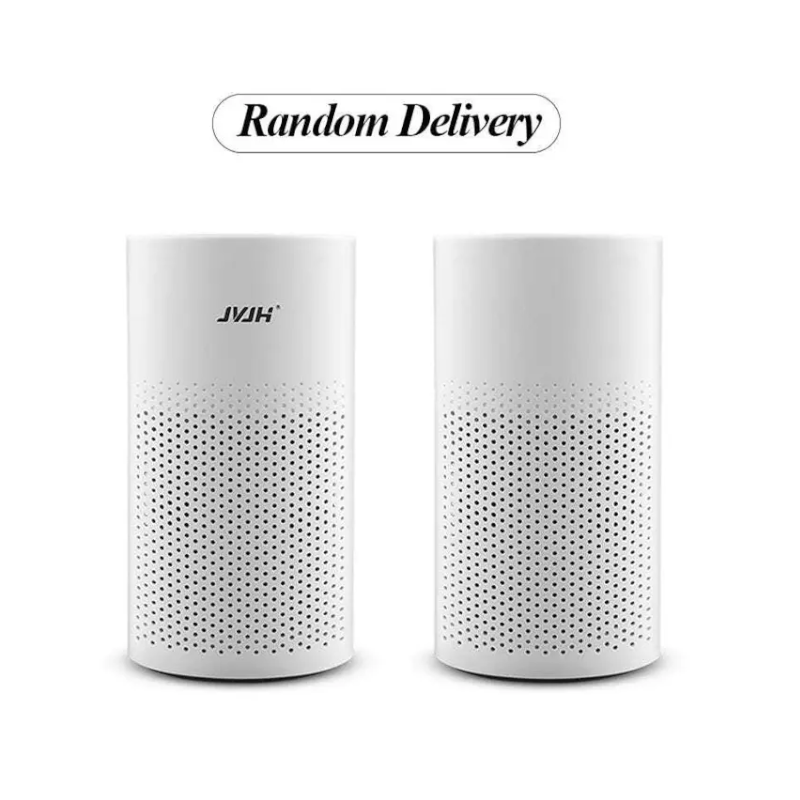 Air Purifier Negative Ion Cleaner Four Layer Filter Remove Toxic Gases Household Car Usb Rechargeable White