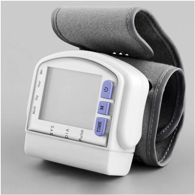 Portable Digital Automatic Wrist Upper Arm Health Care Blood Pressure Monitor