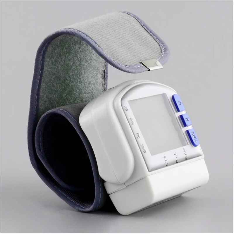 Portable Digital Automatic Wrist Upper Arm Health Care Blood Pressure Monitor