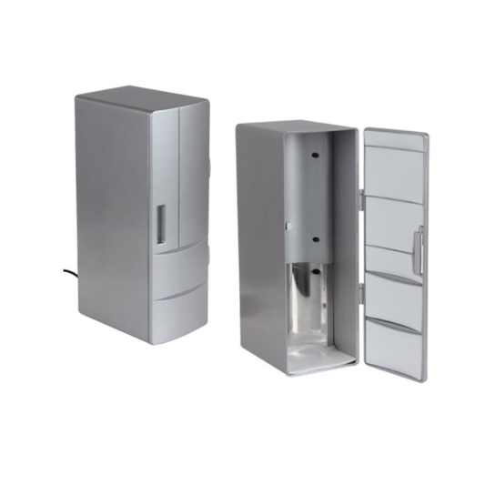 Novelty Mini Fridge Usb Rechargeable Drinks Beer Cooler