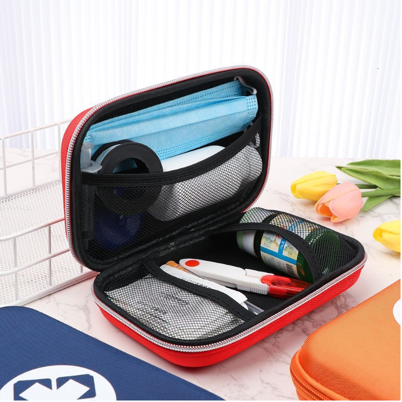 Portable Travel First Aid Kit Medicine Storage Bag Outdoor Camping Pill Pouch