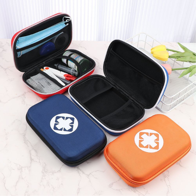 Portable Travel First Aid Kit Medicine Storage Bag Outdoor Camping Pill Pouch