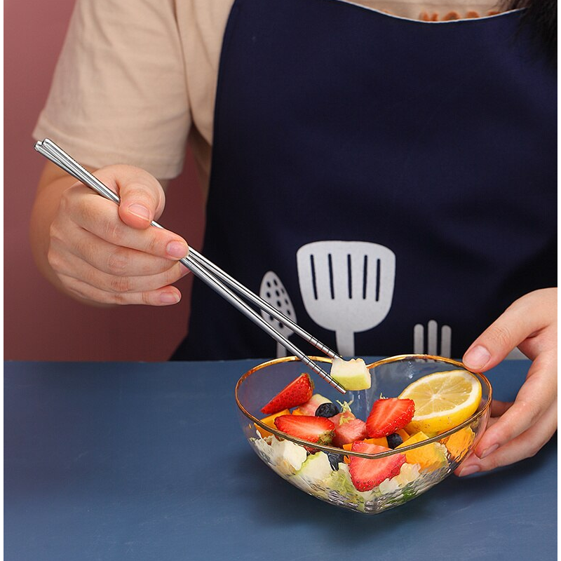 Travel Stainless Steel Tableware Set Chopsticks Spoon Dinnerware