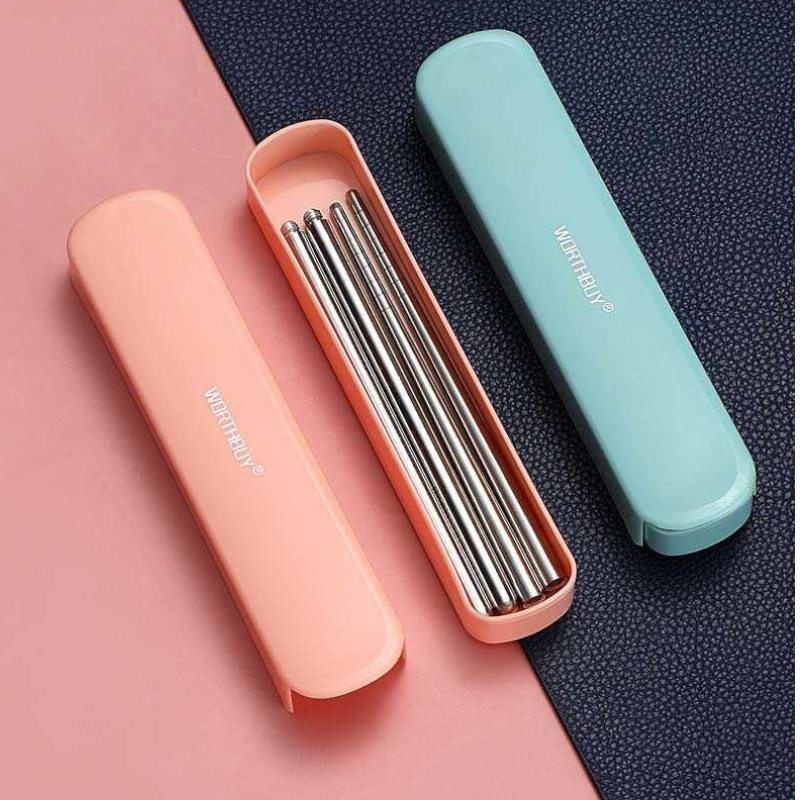 Travel Stainless Steel Tableware Set Chopsticks Spoon Dinnerware